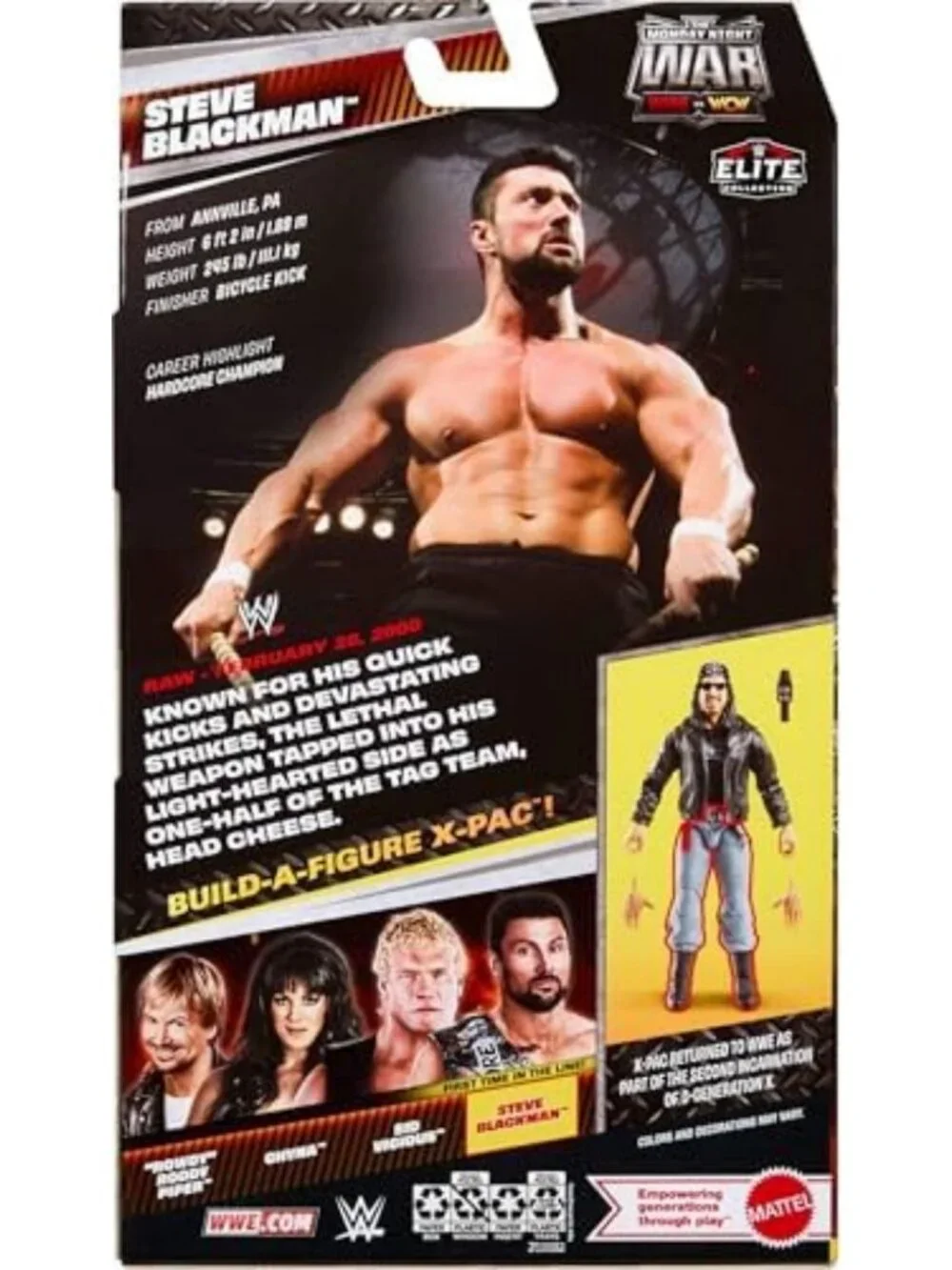 Elite Wrestling Action Figure - Monday Night War Series 10 - Collectible Toy